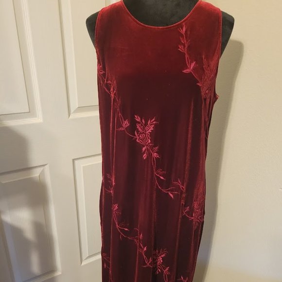Plaza south Dresses & Skirts - Plaza South vintage 90's red dress size 16
